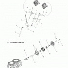 S19CBA6GSL 600 INDY 121 ES Engine, exhaust valves and solenoid - s19cba6gsl (49snow...