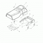 S19SJA5BSL/BEL 550 WIDETRAK LX ES/INTL Body, seat asm. - s19sja5bsl  /  bel (600121)