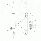 S19FJB8/FJE8/FJP8 800 TITAN SP/ADVENTURE/XC ALL OPTIONS Suspension, shock, rear track (adventure, xc) - s19fje8 ...