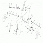 S19EKP8PS/PSL 800 INDY XC 129 ES/SC SELECT Steering, lower - s19ekp8ps  /  psl (600720)
