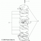 S19CEA5BSL 550 INDY 144 ES Engine, fuel pump - s19cea5bsl (49snowfuelpump09trail)