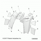 550 RMK EVO/ES/INTL ES Body, console - s20ceu5bsa  /  bsl  /  bel (c600828)