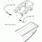 S19CED5B 550 INDY LXT ES ALL OPTIONS Chassis, rack and passenger hand hold - s19ced5b all opt...