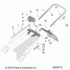 S19EKP6PS/PEM 600 INDY XC 129 SC SELECT ALL OPTIONS Body, bumper, rear, snowflap and taillight cover - s19ek...