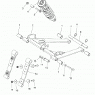 S19DCL8RS/8REM 850 RUSH XCR SC SELECT ALL OPTIONS Suspension, torque arm, front - s19dcl8rs  /  8rem (6005...