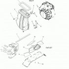 S19SJA5BSL/BEL 550 WIDETRAK LX ES/INTL Engine, air inlet and outlet ducts - s19sja5bsl  /  bel ...