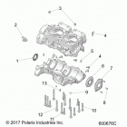 800 TITAN SP/ADVENTURE/XC/INTL ALL OPTIONS (S21FJB8/FJE8/FJP8) Engine, crankcase - s21fjb8  /  fje8  /  fjp8 all option...
