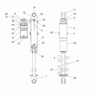 S19DDH8PS - 800 SWITCHBACK PRO S SC SELECT ALL OPTIONS Suspension, shock, ifs (7045064) - s19ddh8p snow check (...