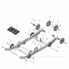 S19EER6PSL/PEL 600 SWITCHBACK SP 144 ES/INTL Suspension, rear - s19eer6psl  /  pel (600985)