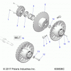 800 TITAN SP/ADVENTURE/XC/INTL ALL OPTIONS (S21FJB8/FJE8/FJP8) Drive train, clutch, secondary - s21fjb8  /  fje8  /  fj...