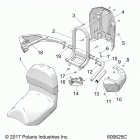 800 TITAN SP/ADVENTURE/XC/INTL ALL OPTIONS (S21FJB8/FJE8/FJP8) Body, seat asm., pass. - s21fje8 (600625c)