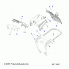 600 RUSH PRO-S SC SELECT (S20DCH6PS) Body, bumper, rear and closeoff - s20dch6ps (49snowbumpe...