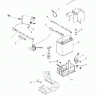 S19CBA6GSL 600 INDY 121 ES Electrical, battery and cables - s19cba6gsl elec. start ...