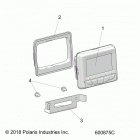 S19DDE8PSL 800 SWITCHBACK ADVENTURE ES Electrical, multi function gauge - s19dde8psl (600875c)