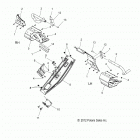 S19CBA6GSL 600 INDY 121 ES Chassis, clutch guard and footrests - s19cba6gsl (49snow...