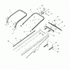 S19EEF6PSL/PEL 600 VOYAGEUR 144 ES/INTL Body, bumper, rear, snowflap and taillight cover - s19ee...