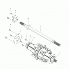 S19EFK8R/EFM8R - 850 PRO RMK 155/INTL SC SELECT Drive train, jackshaft and driveshaft - s19efk8r  /  efm...
