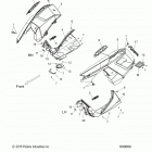 S19CFE5BSL/BEL 550 ADVENTURE 155 ES/INTL Body, fenders and side panels - s19cfe5bsl  /  bel (6000...