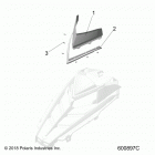 550 RMK EVO/ES/INTL ES Body, windshield - s20ceu5bsa  /  bsl  /  bel (600897c)