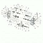 S19SJA5BSL/BEL 550 WIDETRAK LX ES/INTL Drive train, gearcase - s19sja5bsl  /  bel (6000122)