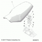 800 TITAN SP/ADVENTURE/XC/INTL ALL OPTIONS (S21FJB8/FJE8/FJP8) Body, seat asm., driver - s21fjb8  /  fje8  /  fjp8 all ...