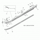S19EFT8PS/PEB 800 RMK ASSAULT 155/INTL SC SELECT Suspension, rail mounting - s19eft8ps  /  peb all option...