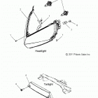 S19CEA5BSL 550 INDY 144 ES Electrical, headlight and taillight - s19cea5bsl (49snow...