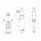 S19DCH8PS - 800 RUSH PRO S SC SELECT Suspension, shock, front track (black) - s19dch8ps (6003...