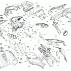 001 - GRAND TOURING 600R E-TEC 09- hood -  600r e-tec