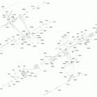 002 - FREERIDE 146 850 E-TEC 08- rear suspension - package 146'' - upper section