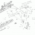 002 - BACKCOUNTRY 850 E-TEC 07- front suspension and ski - backcountry