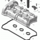 001 - SKANDIC WT 900 ACE - Europe 01- engine - valve cover - 900 ace