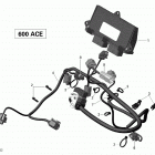 002 - EXPEDITION SPORT 600 ACE :гут проводов двигателя и электронного модуля - 600 асе