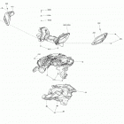 002 - SUMMIT 600R E-TEC Воздухозаборник