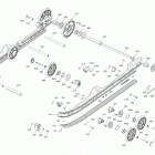 001 - FREERIDE 137 850 E-TEC 08- rear suspension - lower section