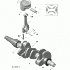 003 - EXPEDITION LE 900 ACE Turbo, Europe 01- rotax - engine - crankshaft and pistons