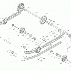 001 - MXZ 600 CARB 08- rear suspension - sport - lower section