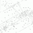 002 - SUMMIT 600R E-TEC 08- rear suspension - upper section