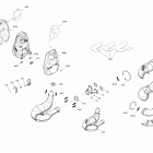 001 - MXZ 600 CARB 01- exhaust skidoo - 600 carb