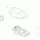 001 - MXZ 600 CARB 09- seat mxz
