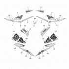 SIDEWINDER B TX LE 1 (SW1NBLKY) Graphic emblem