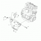 SIDEWINDER SRX LE (SW1NSRLLB) Engine bracket 2