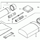 TRX250EX Инструмент