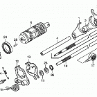 TRX500FPE Вилка переключения передач