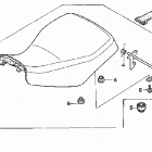 TRX250TE Сидение