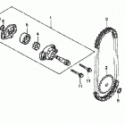 TRX250TE Масляный насос