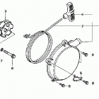 TRX500FA Ручной стартер