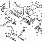 TRX300EX Подножки