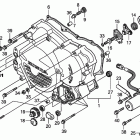 TRX500FPE Front crankcase cover    (trx500fe / fpe)
