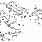 TRX500FA Багажник